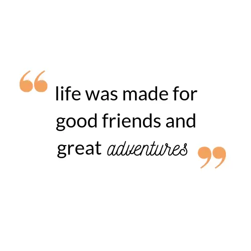 quote about life and adventure